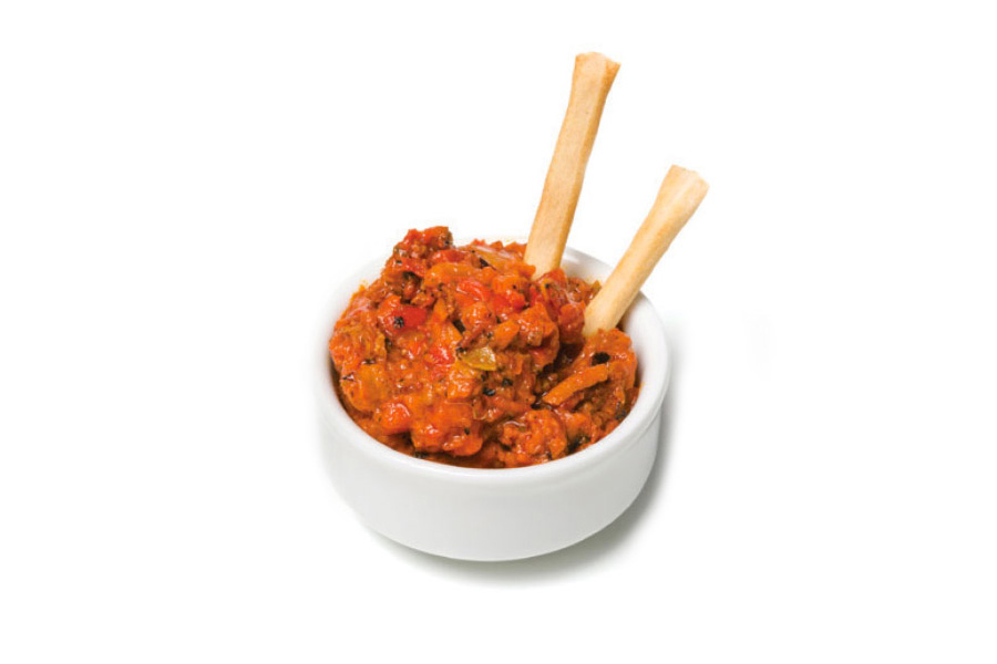 Roasted Red Pepper Cheese Tapenade