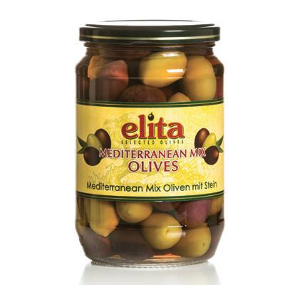Mediterranean Mix Whole Olives