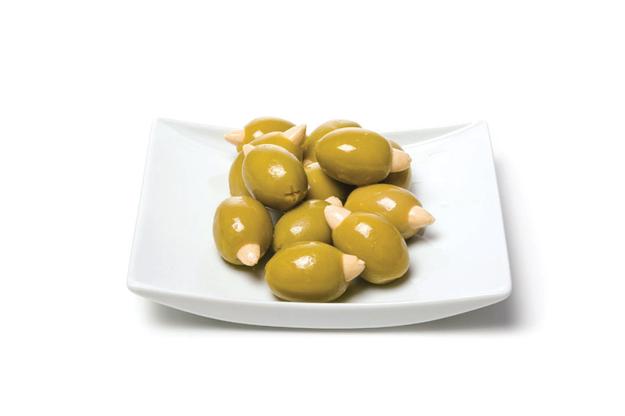 Green Olives Stuffed With Almond